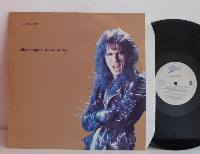 MAXI 12" ALICE COOPER House of fire 655472 6