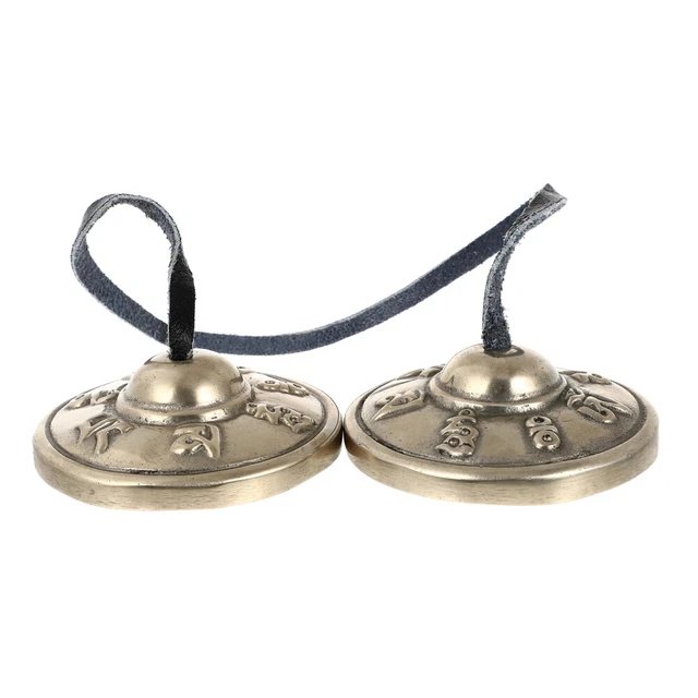 Campana Di Meditazione Tibetana Tingsha Suona La Campana Manuale