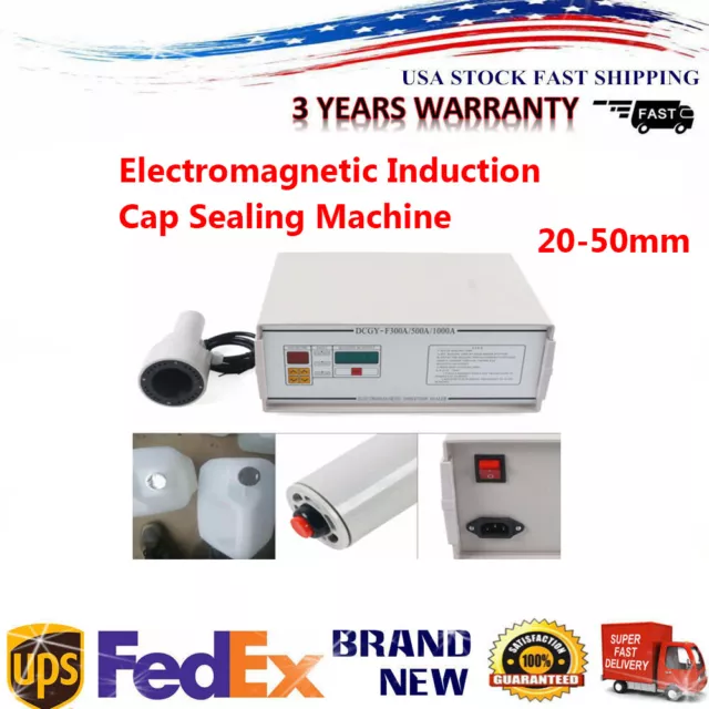 Electromagnetic Induction Sealing Machine Bottle Cap Foil Sealer φ20-50mm 110V