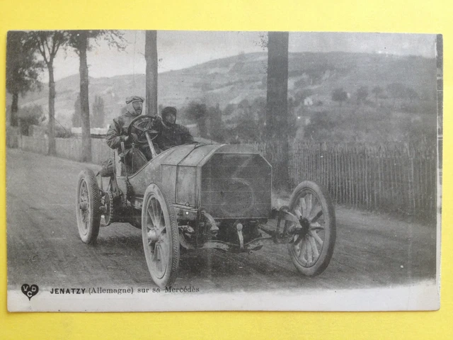 cpa FRANCE COURSE AUTOMOBILE CAR RACE Pilote Léon THERY Voiture RICHARD cpa FRANCE COURSE AUTOMOBILE CAR RACE Pilote Léon THERY Voiture RICHARD