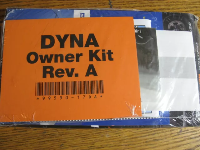 2017 Harley-Davidson Dyna Owner's Owners Manual KIT w DVD Wide Glide Fat Bob NEW