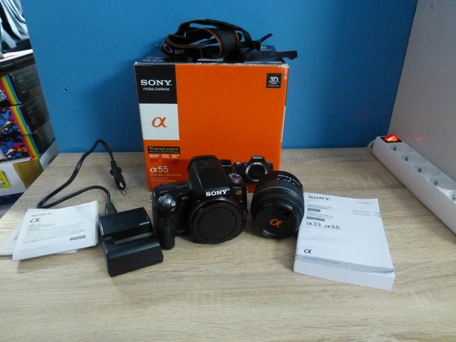 SONY a55 + obj 18-55mm (Hors Service) defectueux