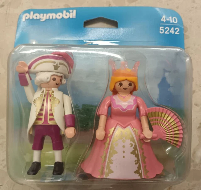 Playmobil 626072 - Duo Principesse Conte E Contessa - Set Di Figure Con Abiti Eleganti E Accessori Per Bambini 4+