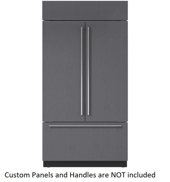 SUBZERO 42 INCH Panel Ready French Door Refrigerator Freezer Overlay