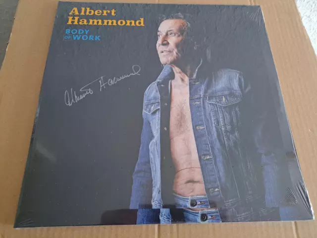 Albert Hammond - Body Of Work, Ltd. 2 x Vinyl LP, 180g, Gatefold, Hand-Signed