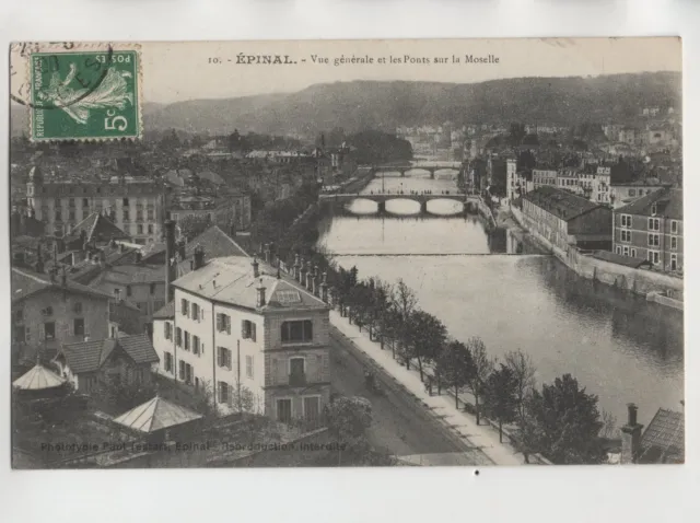 Epinal - View And Bridges On La Moselle (A8366)