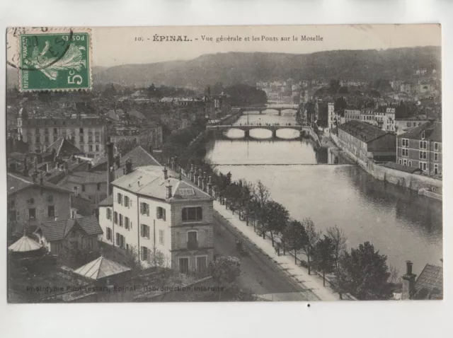 Epinal - View And Bridges On La Moselle (A8366)