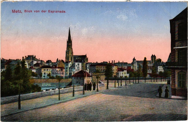 CPA AK METZ - View from the Esplanade (473783)