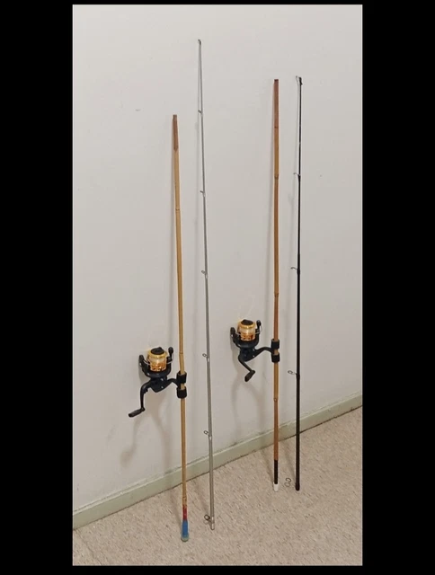 Canne à Lancer Carpe Bambou Refendu Pezon et MicheL Blank fishing cane
