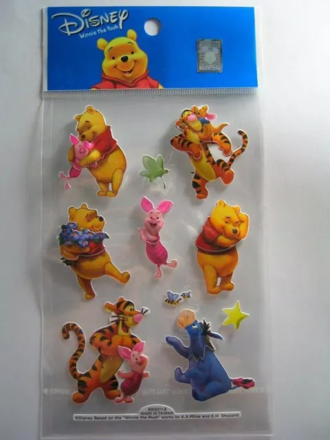 Disney Winnie the Pooh Tigger Piglet Eeyore Stickers A