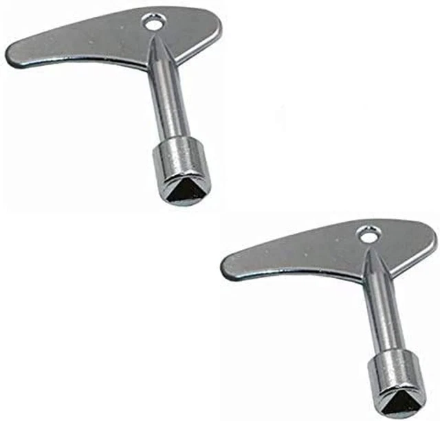 Triangular Gas Key 2PCS TRIANGLE KEY Utility Service Key Gas Electric Elevator Emergency ...