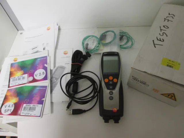 Thermomètre TESTO 735-2 3 canaux