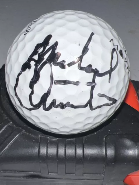 Vintage 1997 Michael Christie signed golf ball PGA Tour Phoenix Open Maxfli #2