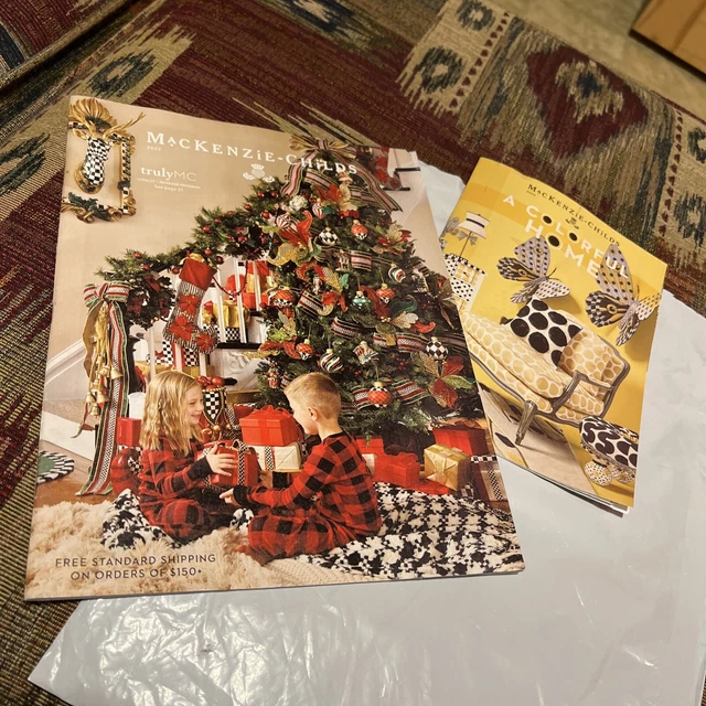 MACKENZIECHILDS CATALOG 2022 , 2023 NEW. 2 catalogs 5.00 PicClick
