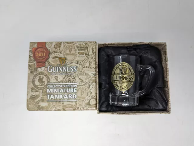 Guinness Collectors Edition 2014 - Guinness Miniature Tankard - Small Mini Glass