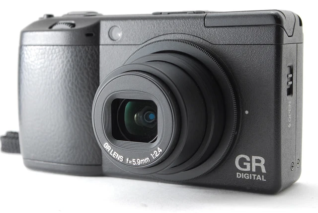 [MINT] RICOH GR DIGITAL II 10.1 MP Black Compact Digital Camera From JAPAN