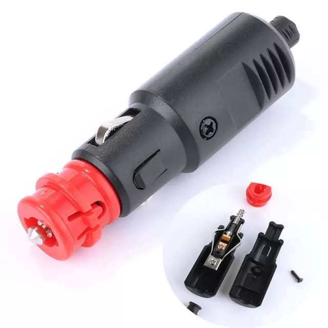 12V-24V 8A 120W Male Prise Allume Cigare Voiture Connecteur 2.1cm Type Neuf