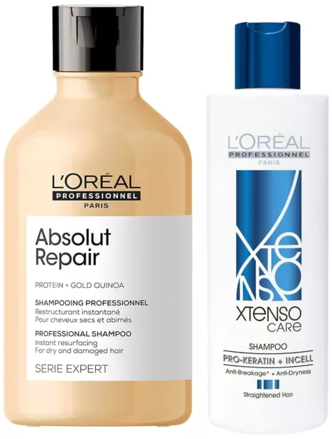 L'Oréal Professional Absolut Repair Shampoo 350ml Dry And Damaged hair Pack of 2