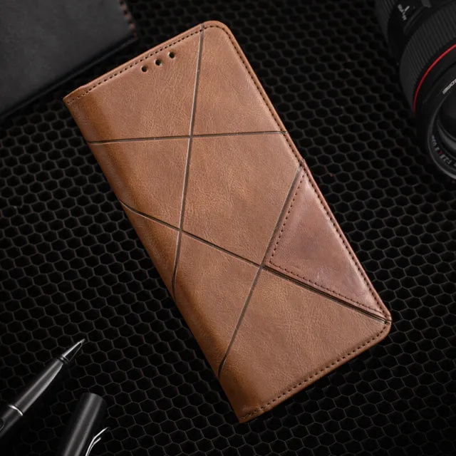 Luxury Case Pu Leather Flip Wallet Stand Holder Cover For Samsung Galaxy Phones