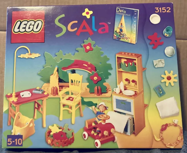 Lego Scala 3152 Thomas’s Bedroom. Sealed Rare Retired Set