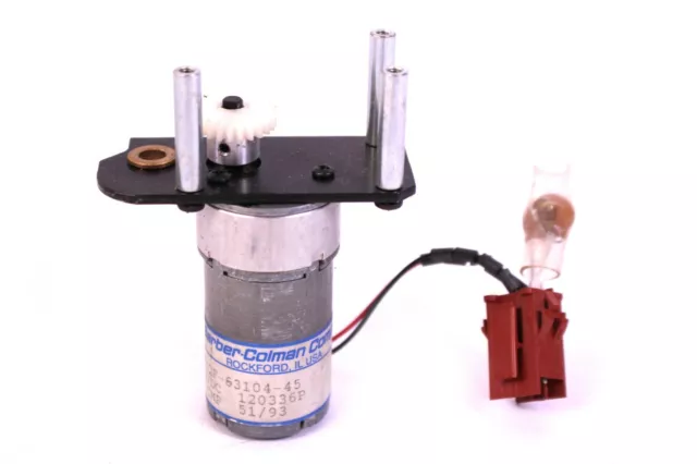 Barber Colman FYQF-63104-45 Elektromotor 12 V DC Getriebemotor Gleichstrommotor