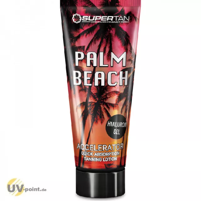 SuperTan USA PALM BEACH BESCHLEUNIGER 200ml Solarium Kosmetik Bräunungslotion