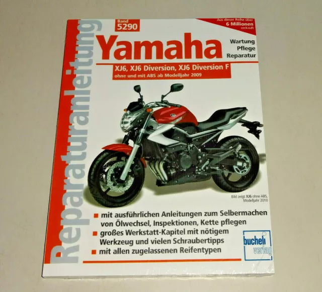 Manuale di Riparazione/Manuale Yamaha XJ 6,6 Diversion - Dall' Anno Modello 2009