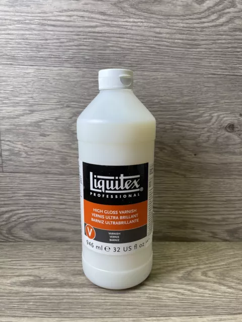 Liquitex BASICS Gloss Varnish 250ml (8.4oz) Bottle 8.4-oz Gloss Varnish