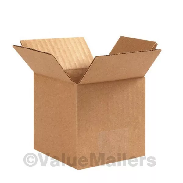 6x6x4 Cardboard Shipping Boxes Cartons Packing Moving Mailing Box 50 To 500