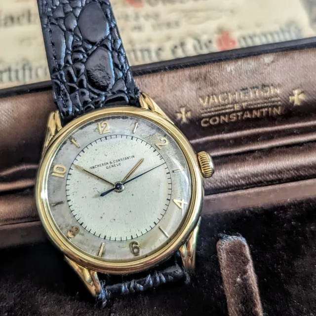 VACHERON & CONSTANTIN Geneve Wristwatch 18K GOLD Ref 4466 477/1 Bumper Automatic 3