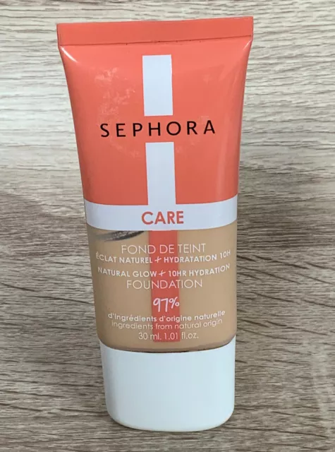 SEPHORA Fond de Teint éclat Naturel + Hydratation 10h – 30ml – Teinte 16 Y (Doré