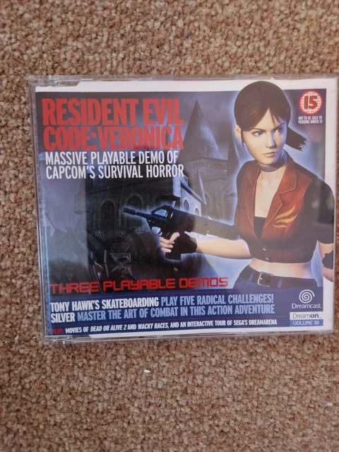 Resident Evil Code Veronica - 2 CD - Sega Dreamcast - Version US NTSC