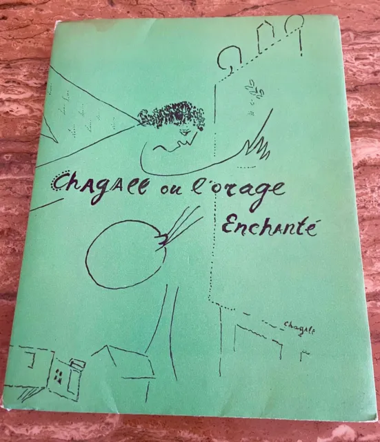 livre d'art Chagall ou l'orage enchanté de Raîssa Maritain de 1948