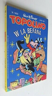 LIBRETTO TOPOLINO N. 1623 - 4 gennaio 1987 - 'W  LA BEFANA' -Disney- Mondadori