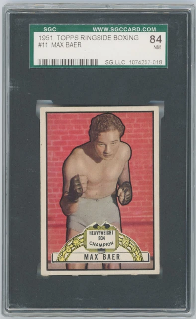 BOX 1951 Ringside 11 Max Baer SGC 7 657353 BOX 1951 Ringside 11 Max Baer SGC 7 657353