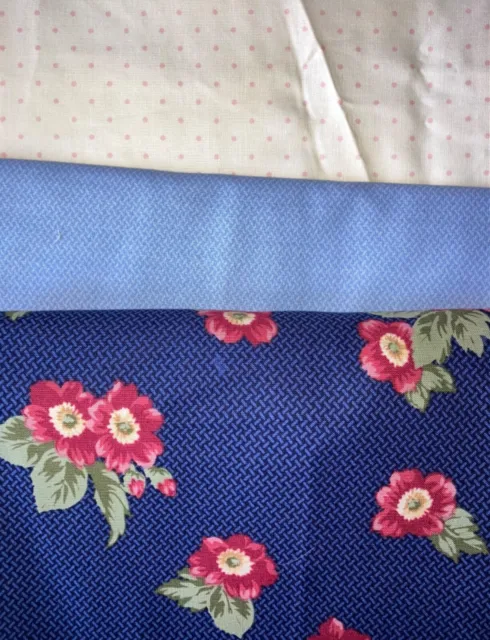 Quilt, Sew, Fabric Kit Stepping UP 45 1/2 " x 60 1/2"  Northcott & RJR