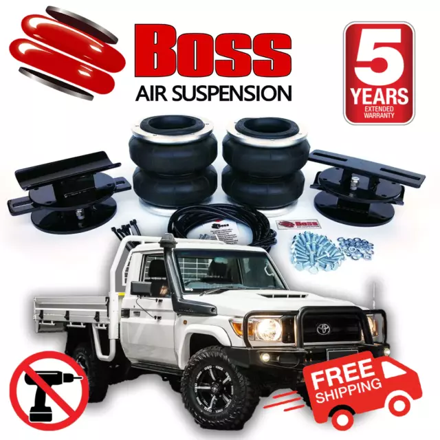 BOSS Air Bag Kit Toyota Landcruiser VDJ79R Series Load Assist Suspension LA-09