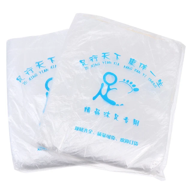 170 pz borsa pedicure polietilene borsa pedicure trasparente