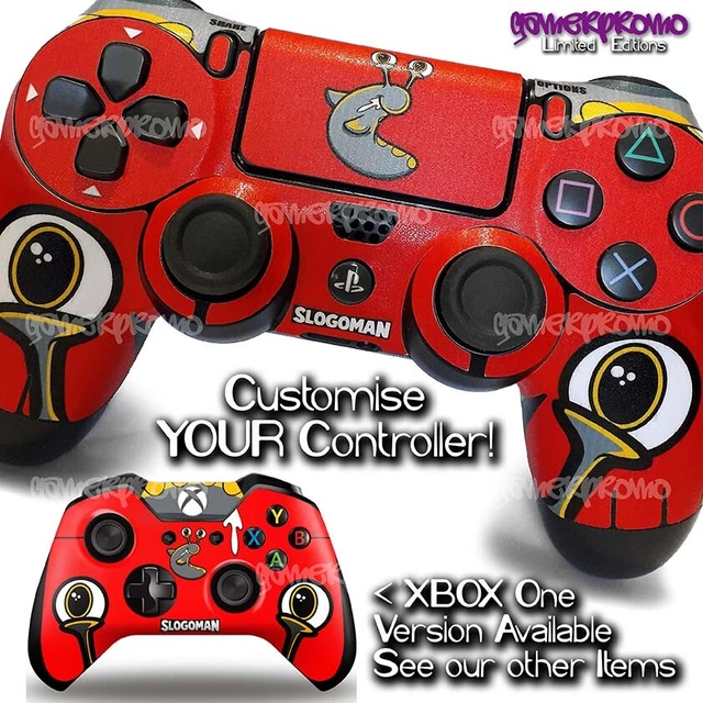 SLOGOMAN CONTROLLER DECAL PS4 Skin Minecraft GTA 5 Slogo