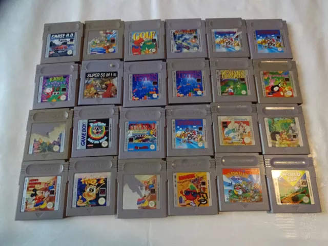 Nintendo Game Boy Classic Spiele Sammlung, zur Auswahl