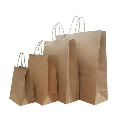 AU Bulk Kraft Paper Bags Gift Shopping Carry Craft Brown Retail Bag with Handles