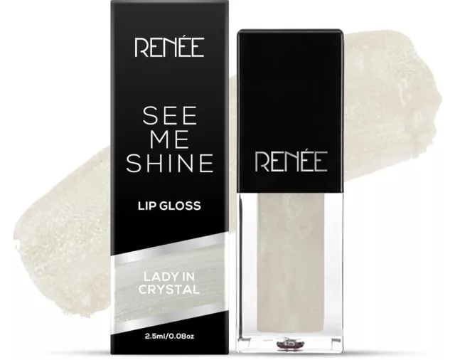 Renee Voir Me Éclat Lèvre Brillant, Femme En Cristal Pour Doux Lèvres 2.5ml