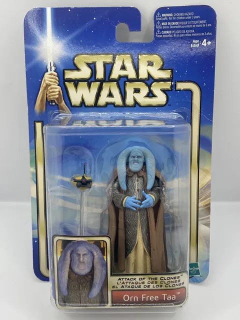 Hasbro Star Wars Attack of the Clones - Modellino Orn Free Taa nuovo con scatola
