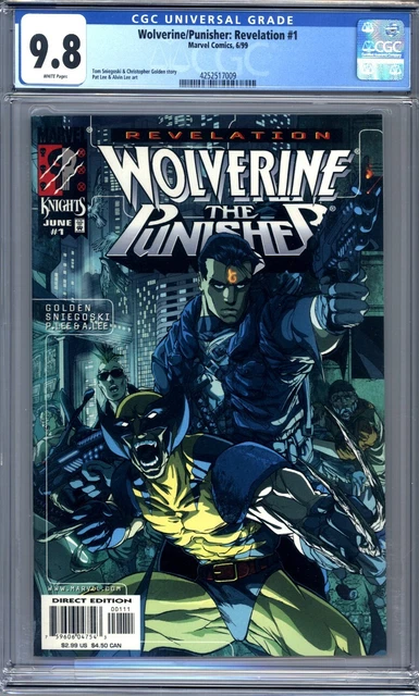 Wolverine/Punisher: Revelation #1  Pat Lee  Marvel (1999)   1st Print  CGC 9.8