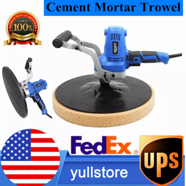 New 110V Portable Electric Concrete Cement Mortar Trowel w/ hex wrench 850W