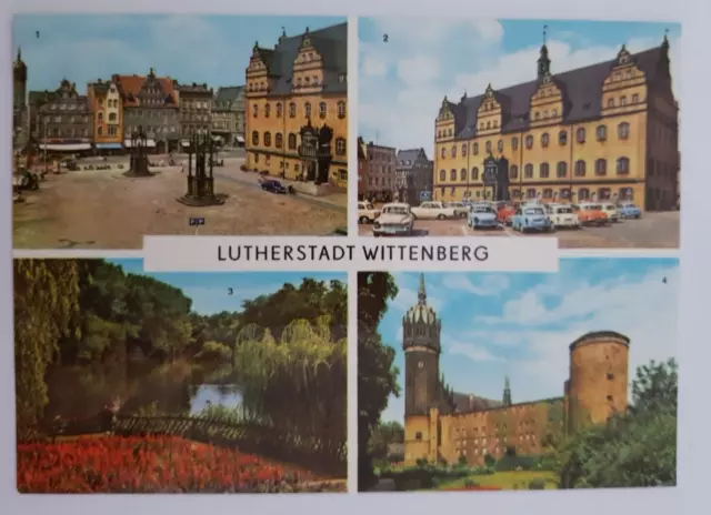 AK / Postkarte:  Lutherstadt Wittenberg - Stadtansichten