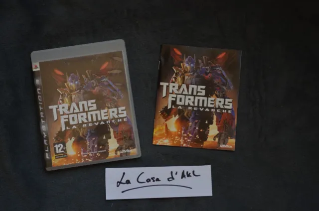 Transformers La Revanche complet sur Playstation 3 PS3 FR TBE