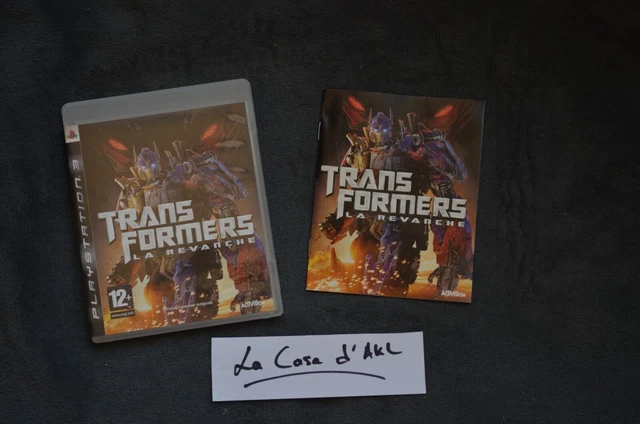 Transformers La Revanche complet sur Playstation 3 PS3 FR TBE