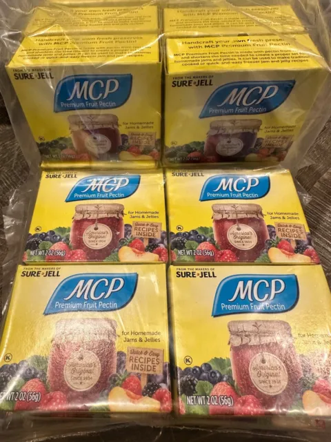 Sure Jell MCP Premium Fruit Pectin 2 oz Per Box Lot of 24 Exp APRIL  2024