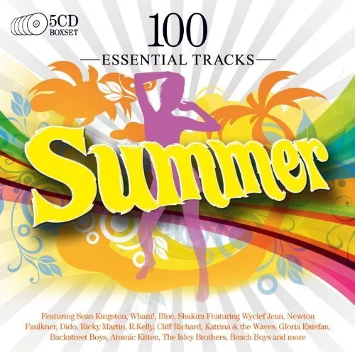 Various Artists : 100 Essential Summer Hits CD 5 discs (2010) Quality guaranteed